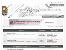 Tablet Screenshot of forumconstruire.ch